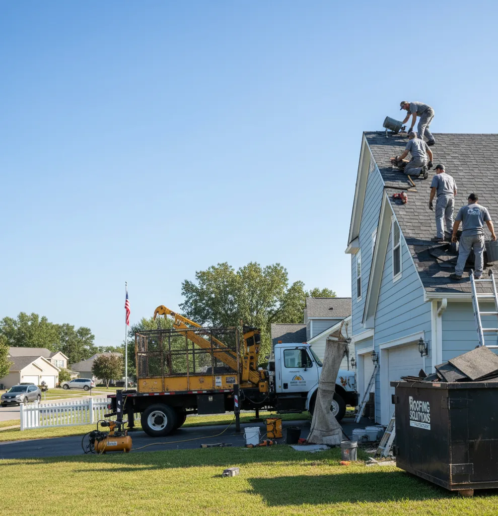 Roof Repair in Crosby